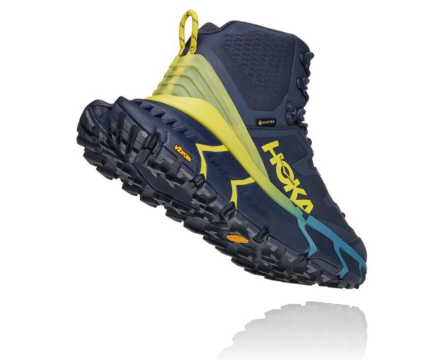 Botas De Montaña Hoka One One Hombre Azules - Tennine Hike Gore-Tex - CTHQ95360